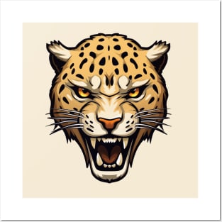 Cheetah Head Posters and Art